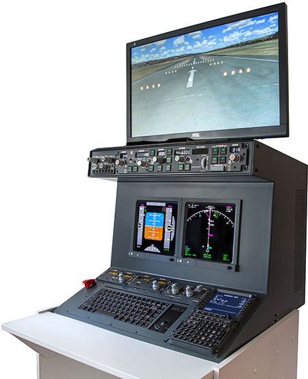Image of an Airliner1 FMC trainer