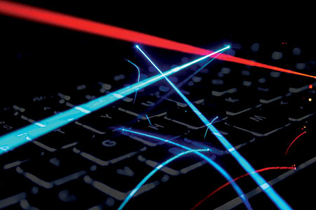 Laser keyboards