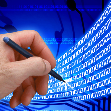 Stock image representing digital signature