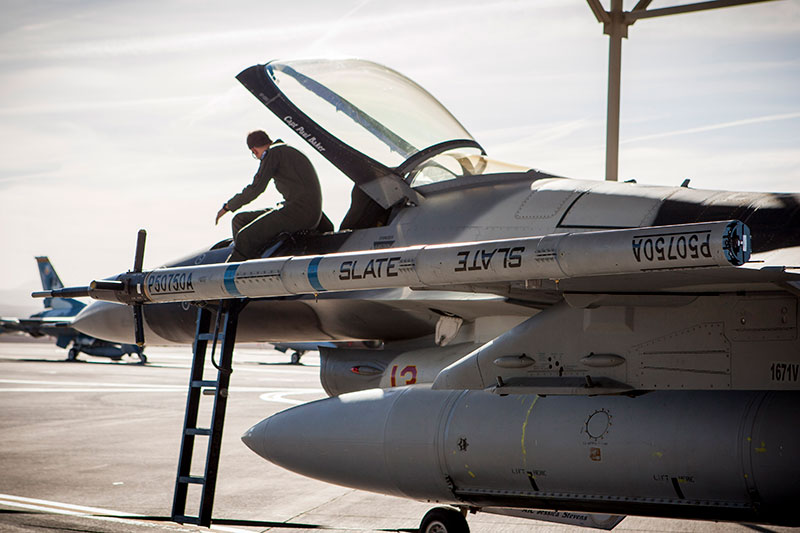 U.S. Air Force SLATE demonstration, Phase I photo by William Graver