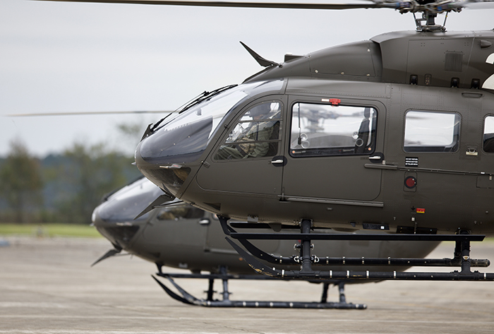 Army student pilots perform initial rotary-wing flight training in the UH-72A Lakota at Fort Rucker, Alabama. Photo by Staff Sgt. Austin Berner, U.S. Army 982nd Signal Company