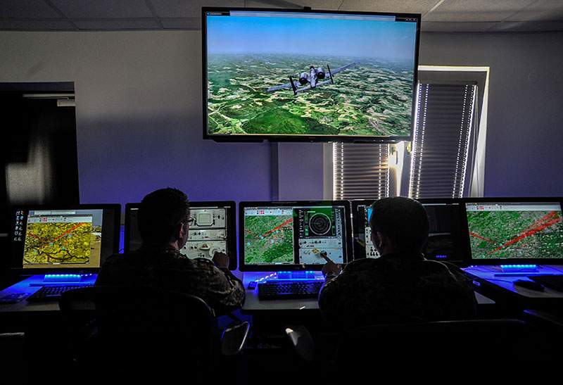 Polygone Coordination Center photo by Senior Airman Nicole Sikorski